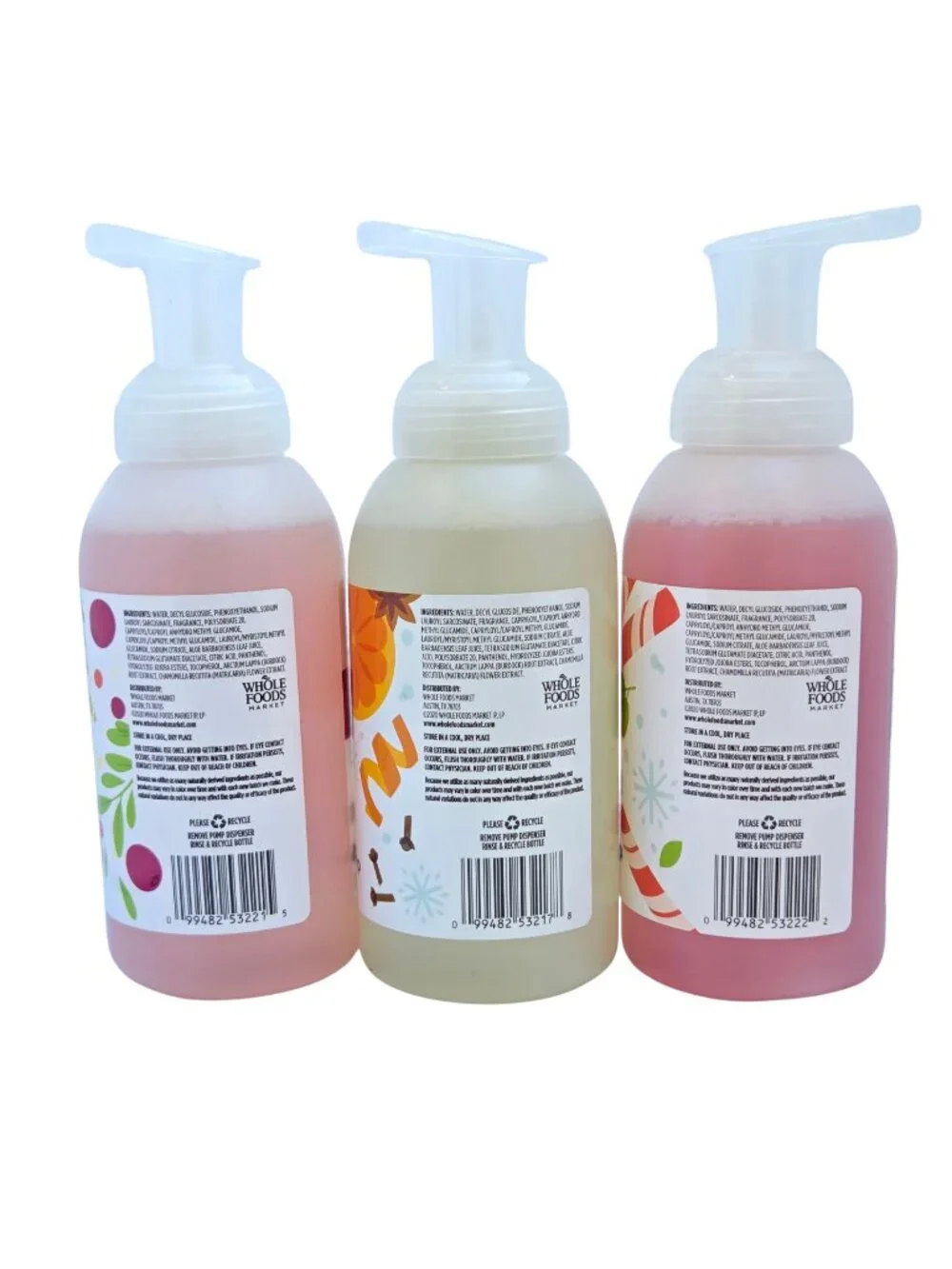 $8 When Bundled with $7+ Limited Edition Foaming Holiday Hand Soap Trio